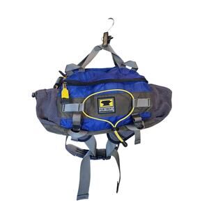 Mountainsmith Tour Lumbar Pack Blue Gray Hiking Waist Bag Hydration Belt Outdoor